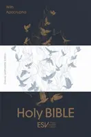 ESV Holy Bible with Apocrypha, Anglicized Deluxe Leatherette Edition - English Standard Version