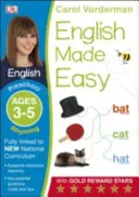 English Made Easy : Rhyming, Ages 5-6 (Preschool) - Soutient le programme scolaire national, livre d'exercices d'anglais - English Made Easy: Rhyming, Ages 5-6 (Preschool) - Supports the National Curriculum, English Exercise Book