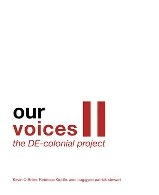 Nos voix II : Le projet décolonial - Our Voices II: The De-Colonial Project