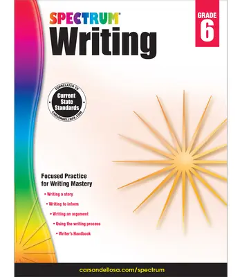 Spectrum Writing, 6e année - Spectrum Writing, Grade 6