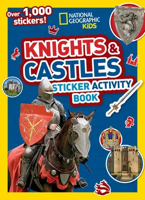 Livre d'activités d'autocollants Chevaliers et châteaux - Knights and Castles Sticker Activity Book