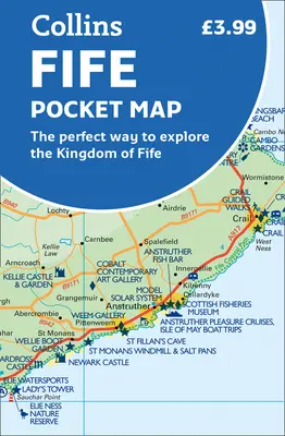 Carte de poche de Fife - Fife Pocket Map