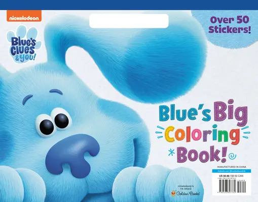 Le grand livre de coloriage de Blue (Blue's Clues & You) - Blue's Big Coloring Book (Blue's Clues & You)