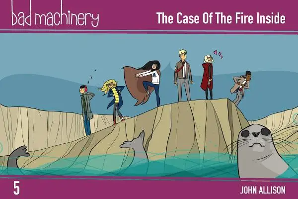 Bad Machinery Vol. 5, 5 : L'affaire du feu intérieur, Pocket Edition - Bad Machinery Vol. 5, 5: The Case of the Fire Inside, Pocket Edition