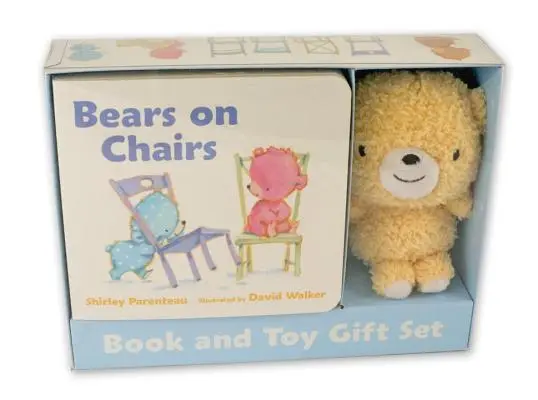 Les ours sur les chaises : Coffret livre et jouet [avec ours en peluche]. - Bears on Chairs: Book and Toy Gift Set [With Plush Bear]