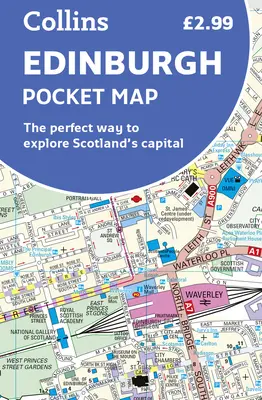 Carte de poche d'Édimbourg - La façon idéale d'explorer Édimbourg - Edinburgh Pocket Map - The Perfect Way to Explore Edinburgh