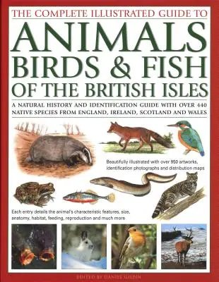 Le guide complet illustré des animaux, oiseaux et poissons des îles britanniques : Une histoire naturelle et un guide d'identification avec plus de 440 espèces indigènes - The Complete Illustrated Guide to Animals, Birds & Fish of the British Isles: A Natural History and Identification Guide with Over 440 Native Species