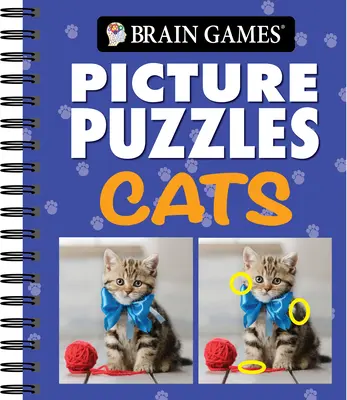 Jeux cérébraux - Casse-tête en images : Chats - Brain Games - Picture Puzzles: Cats