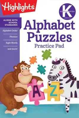 Puzzles de l'alphabet pour la maternelle - Kindergarten Alphabet Puzzles