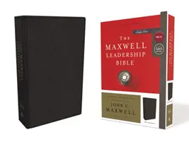 NKJV, Bible Maxwell du Leadership, troisième édition, simili cuir, noir, impression confortable - NKJV, Maxwell Leadership Bible, Third Edition, Imitation Leather, Black, Comfort Print