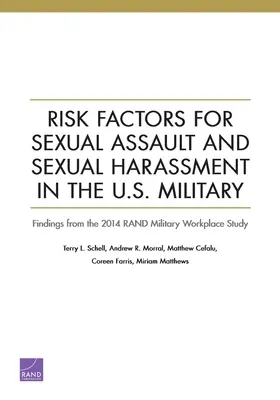 Facteurs de risque d'agression sexuelle et de harcèlement sexuel dans l'armée américaine - Risk Factors for Sexual Assault and Sexual Harassment in the U.S. Military