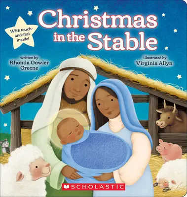 Noël à l'étable (Livre à toucher et à sentir) - Christmas in the Stable (Touch-And-Feel Board Book)