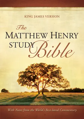 Bible d'étude Matthew Henry, cuir collé noir (cuir collé) - Matthew Henry Study Bible, Bonded Leather Black (Bonded Leather)