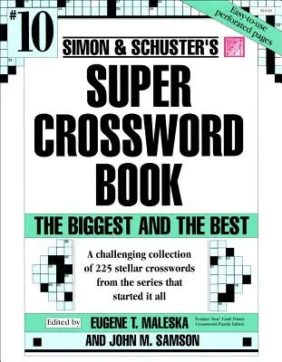 Simon & Schuster Super mots croisés #10 - Simon & Schuster Super Crossword Book #10