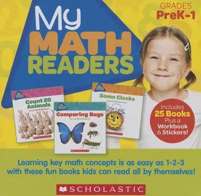 My Math Readers Parent Pack : 25 livres faciles à lire qui rendent les mathématiques amusantes ! - My Math Readers Parent Pack: 25 Easy-To-Read Books That Make Math Fun!