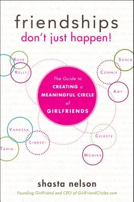 Les amitiés ne sont pas le fruit du hasard ! Le guide pour créer un cercle d'amies significatif - Friendships Don't Just Happen!: The Guide to Creating a Meaningful Circle of Girlfriends