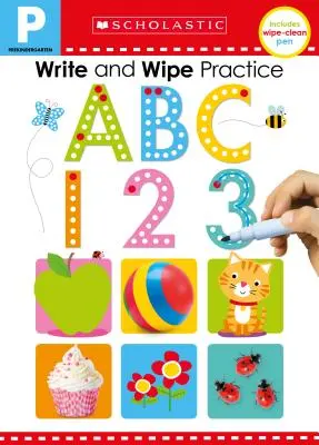 ABC 123 Write and Wipe Flip Book : Scholastic Early Learners (Écrire et essuyer) - ABC 123 Write and Wipe Flip Book: Scholastic Early Learners (Write and Wipe)