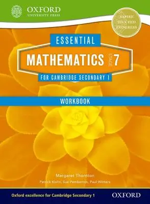 L'essentiel des mathématiques pour le Cambridge Secondary 1 Stage 7 Work Book - Essential Mathematics for Cambridge Secondary 1 Stage 7 Work Book