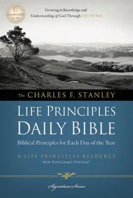Charles F. Stanley Life Principles Daily Bible-NKJV (en anglais) - Charles F. Stanley Life Principles Daily Bible-NKJV