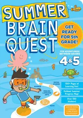 Quête cérébrale estivale : Entre la 4e et la 5e année - Summer Brain Quest: Between Grades 4 & 5