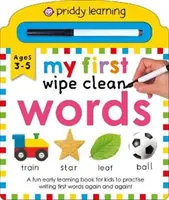 Mes premiers mots à essuyer - My First Wipe Clean Words