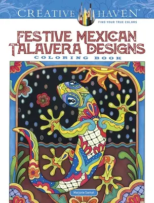 Livre à colorier Creative Haven Festive Mexican Talavera Designs - Creative Haven Festive Mexican Talavera Designs Coloring Book