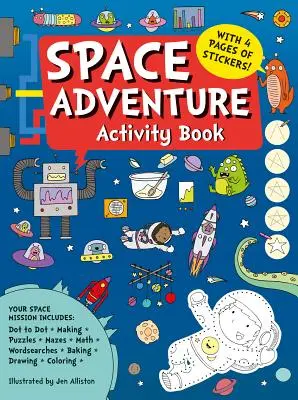 Cahier d'activités sur l'aventure spatiale - Space Adventure Activity Book