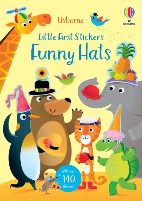 Petits premiers autocollants Chapeaux rigolos - Little First Stickers Funny Hats