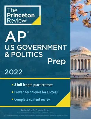 Princeton Review AP U.S. Government & Politics Prep, 2022 : Tests pratiques + Révision complète du contenu + Stratégies et techniques - Princeton Review AP U.S. Government & Politics Prep, 2022: Practice Tests + Complete Content Review + Strategies & Techniques