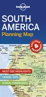 Lonely Planet Amérique du Sud Carte de planification 1 - Lonely Planet South America Planning Map 1