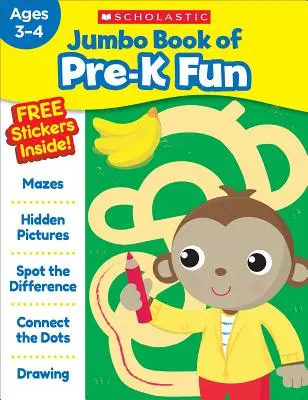 Jumbo Book of Pre-K Fun Workbook (en anglais seulement) - Jumbo Book of Pre-K Fun Workbook