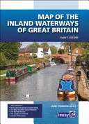 Carte des voies navigables de Grande-Bretagne - Map of the Inland Waterways of Great Britain