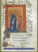 Ouvrir les manuscrits du Moyen-Âge anglais : Approches littéraires et visuelles - Opening Up Middle English Manuscripts: Literary and Visual Approaches