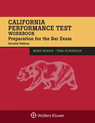 California Performance Test Workbook : Préparation à l'examen du barreau - California Performance Test Workbook: Preparation for the Bar Exam