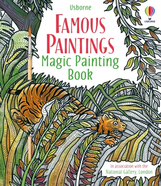 Peintures célèbres Livre de peinture magique - Famous Paintings Magic Painting Book