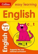 Collins Easy Learning Age 3-5 -- Anglais Ages 4-5 : Nouvelle édition - Collins Easy Learning Age 3-5 -- English Ages 4-5: New Edition