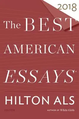 Les meilleurs essais américains 2018 - The Best American Essays 2018