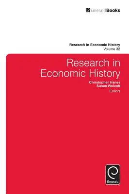 Recherche en histoire économique - Research in Economic History