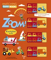 Zoom ! Livre de jeux d'association : 4 activités en 1 ! - Zoom! Matching Game Book: 4 Activities in 1!