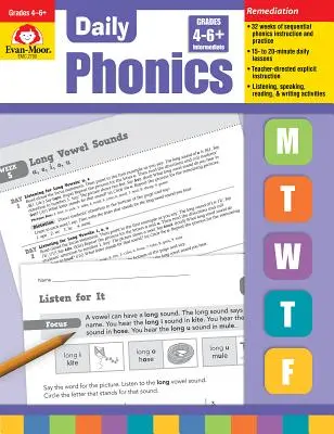 Phonétique quotidienne pour les élèves de la 4e à la 6e année - Daily Phonics Grade 4-6+