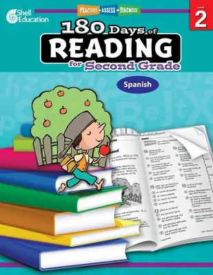 180 jours de lecture en deuxième année (espagnol) : Pratiquer, évaluer, diagnostiquer - 180 Days of Reading for Second Grade (Spanish): Practice, Assess, Diagnose