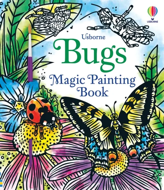 Livre de peinture magique des insectes - Bugs Magic Painting Book