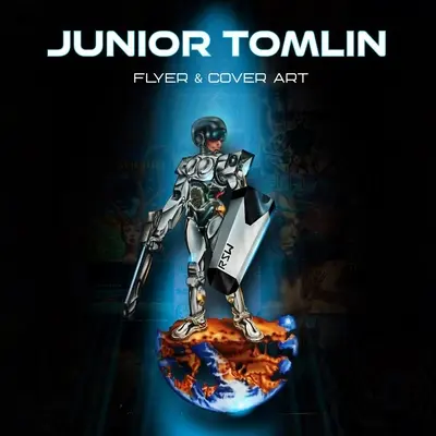 Junior Tomlin : Flyer et couverture - Junior Tomlin: Flyer & Cover Art