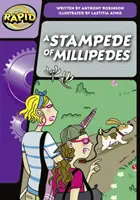 Cours d'anglais rapide, étape 3 : La ruée vers les mille-pattes (Fiction) - Rapid Phonics Step 3: A Stampede of Millipedes (Fiction)