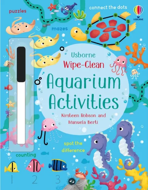 Activités pour l'aquarium à effacer - Wipe-Clean Aquarium Activities