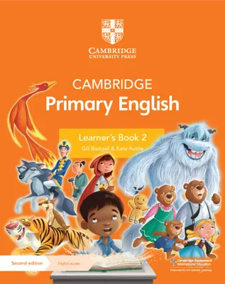 Cambridge Primary English Learner's Book 2 avec accès numérique (1 an) - Cambridge Primary English Learner's Book 2 with Digital Access (1 Year)