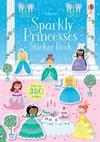 Livre d'autocollants sur les princesses étincelantes - Sparkly Princesses Sticker Book