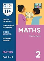 Épreuves pratiques de mathématiques 11+ - Pack 2 (choix multiples) - 11+ Practice Papers Maths Pack 2 (Multiple Choice)