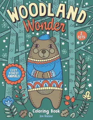Woodland Wonder : Livre de coloriage des animaux de la forêt - Woodland Wonder: Cozy Forest Animals Coloring Book