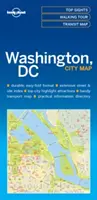 Lonely Planet Washington DC City Map 1